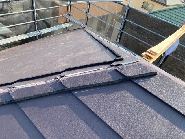 加古川市のカバー工事でシルキーG2を施工